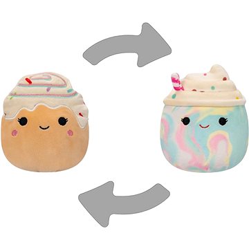 

Squishmallows 2v1 Frappé Kelen a skořicová rolka Rease