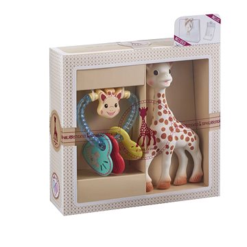 

Vulli Dárkový set - Žirafa Sophie a chrastítko