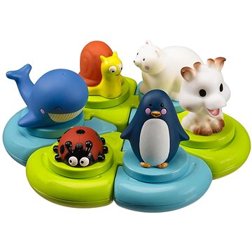 

Vulli Zábavné puzzle se zvířátky do vany