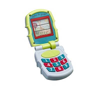 

Vulli Hrající telefon žirafa Sophie zelený/modrý