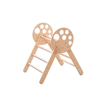 

WoodAndHearts Montessori piklerový trojúhelník Mini Natural Wood