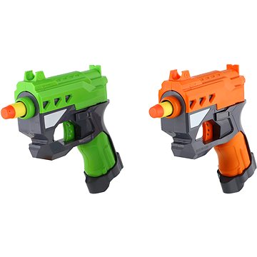 

Teddies Pistole na pěnové náboje 2 ks + 6 ks nábojů