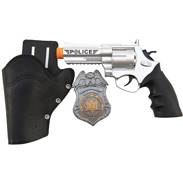 

Teddies Policejní pistole klapací 20 cm