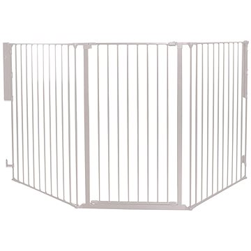 

BabyDan DogSpace Rocky L extra vysoká 105 cm bílá