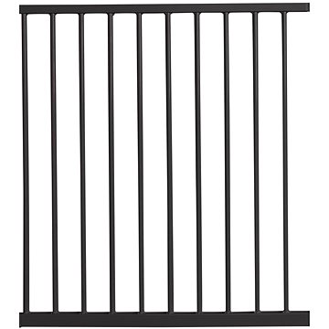 

BabyDan Panel Asta s extra širokým prodloužením 64,5 cm černý
