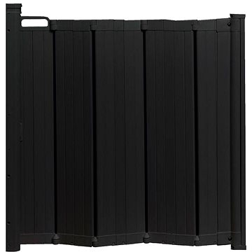 

BabyDan Guard Me Black lamelová 55-89 cm samoskládací
