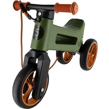 

Funny Wheels Rider SuperSport khaki/hnědé 2v1