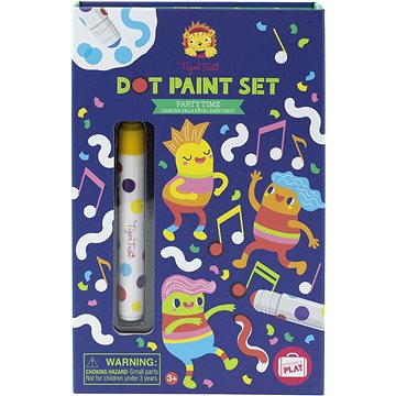 

Tiger Tribe Dot Paint Set Party Time