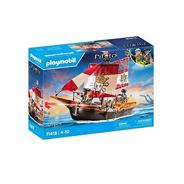 

Playmobil 71418 Pirátská loď