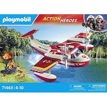 

Playmobil 71463 Hasičský letoun s hasicí funkcí