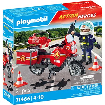 

Playmobil 71466 Hasičská motorka na místě nehody