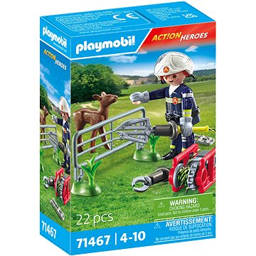 

Playmobil 71467 Hasiči při záchraně zvířat