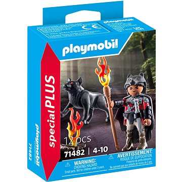 

Playmobil 71482 Bojovník s vlkem