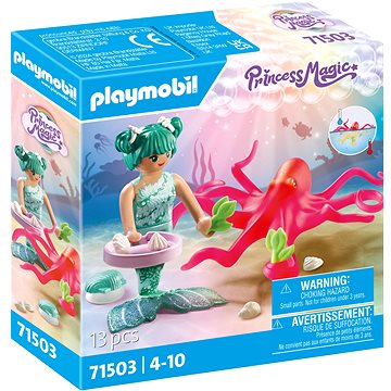 

Playmobil 71503 Mořská panna s měnící se barvou chobotnice