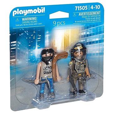 

Playmobil 71505 DuoPack Speciální jednotka a zloděj