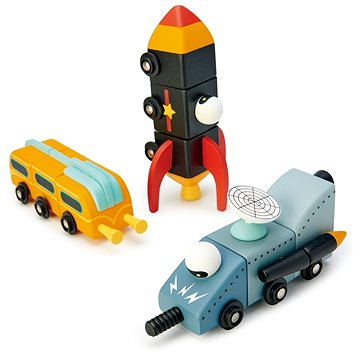 

Tender Leaf Dětská konstrukční hračka Space Race