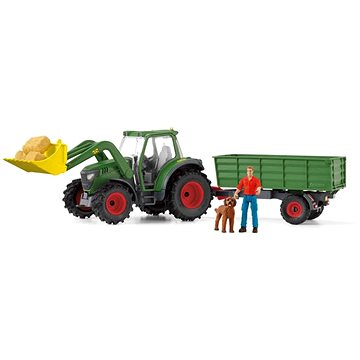 

Schleich Traktor s přívěsem 42608
