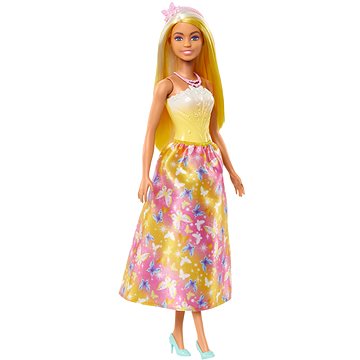 

Barbie Pohádková princezna žlutá