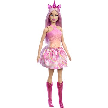 

Barbie Pohádková víla jednorožec růžová
