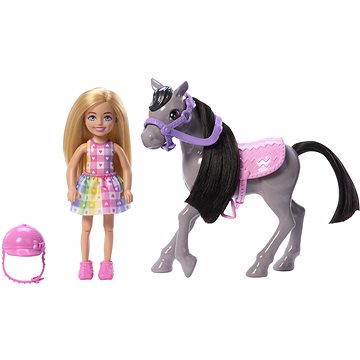 

Barbie Chelsea s poníkem