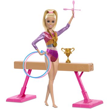 

Barbie Gymnastka na kladině