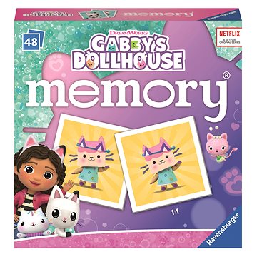 

Ravensburger 209569 Mini Pexeso Gabby's Dollhouse