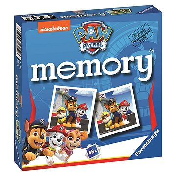 Ravensburger 207428 Mini Pexeso Tlapková patrola