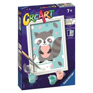 

Ravensburger 202089 CreArt Roztomilý mýval