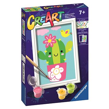 

Ravensburger 236602 CreArt Veselý kaktus