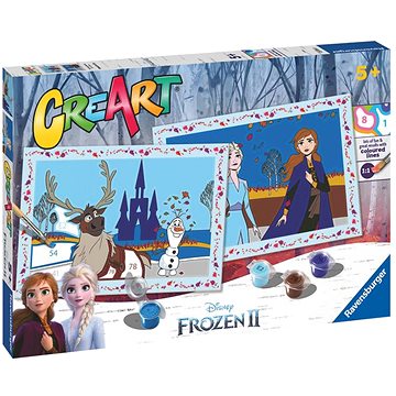 

Ravensburger 235568 CreArt Disney: Ledové království 2: Věrní přátelé