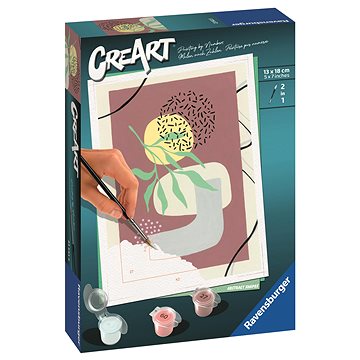

Ravensburger 235438 CreArt Buď šťastný: Abstraktní tvary
