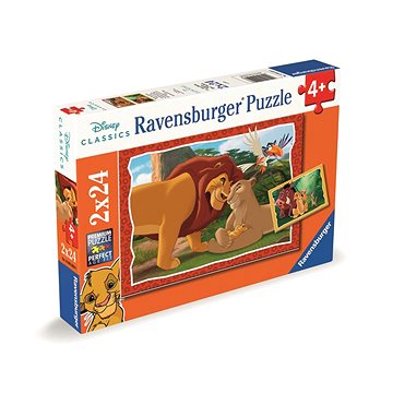 

Ravensburger 120010296 Disney: Lví král 2x24 dílků