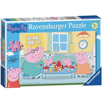 

Ravensburger 086283 Prasátko Peppa snídá