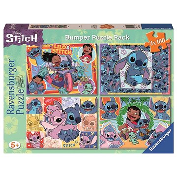 

Ravensburger 057313 Disney: Stitch 4x100 dílků