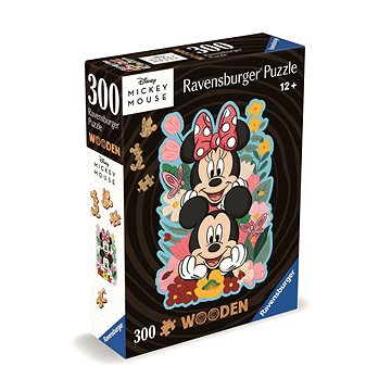 

Ravensburger 120007623 Dřevěné puzzle Disney: Mickey a Minnie