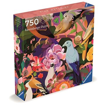

Ravensburger 120009986 Art & Soul: Barevní ptáci a květy