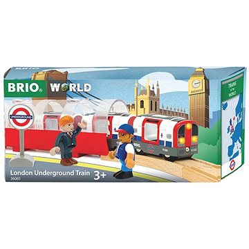 

Brio 36085 Edice Světové vlaky: Londýnské metro na baterie
