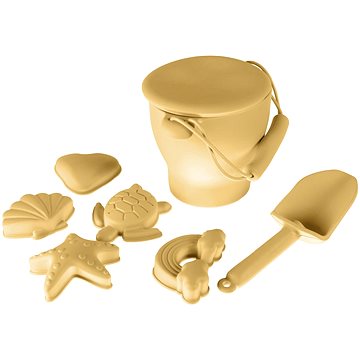 

Zopa Silikonový set na písek Mustard Yellow