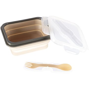 

Zopa Svačinový box s příborem malý Sand Beige