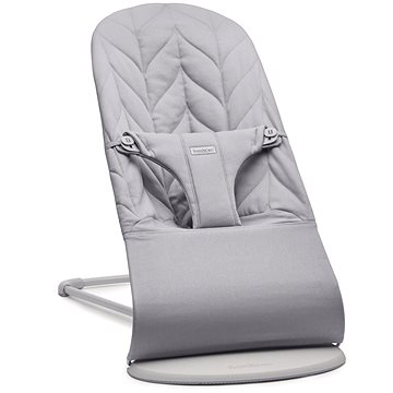 

Babybjörn Bliss Light Grey Petal Woven, světle šedá konstrukce