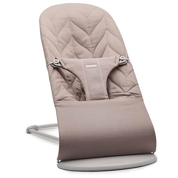 

Babybjörn Bliss Sand Grey Woven Petal, světle šedá konstrukce