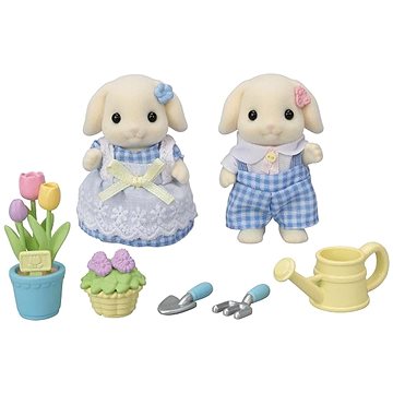 

Sylvanian Families Květinový set a sourozenci Flora králíků