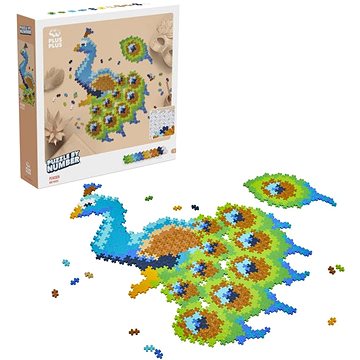 

Plus-Plus Skládej podle čísel - Páv