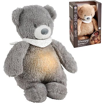 

Nattou Sleepy Bear 4v1 hudební se světýlkem a senzorem pláče Grey