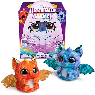 

Hatchimals Líhnoucí se interaktivní zvířátko Dráček