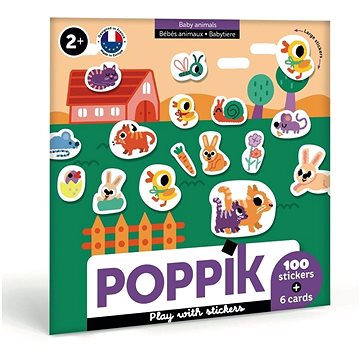 

POPPIK Moje první samolepky Mláďátka