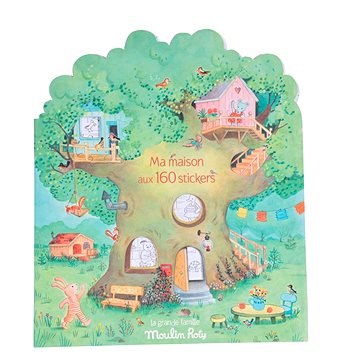 

Moulin Roty Knížka se samolepkami Velká rodina
