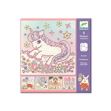 

Djeco Šablony Kawaii Land