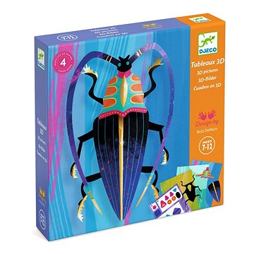

Djeco 3D Papíroví brouci