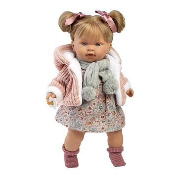 

Llorens 42284 Alexandra - realistická panenka se zvuky a měkkým látkovým tělem - 42 cm